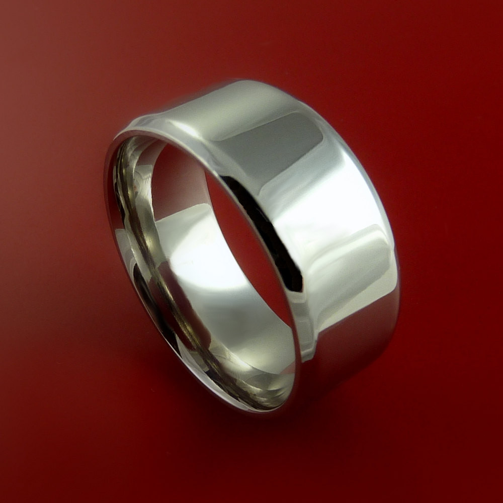 Cobalt Chrome Wedding Bands
 Cobalt Chrome Wedding Band Engagement Ring Made to Any Sizing