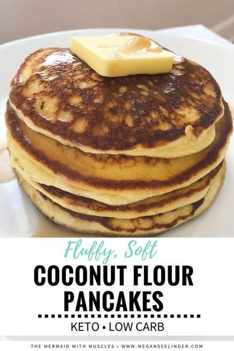 Coconut Flour Keto Pancakes
 Keto Coconut Flour Pancakes Recipe