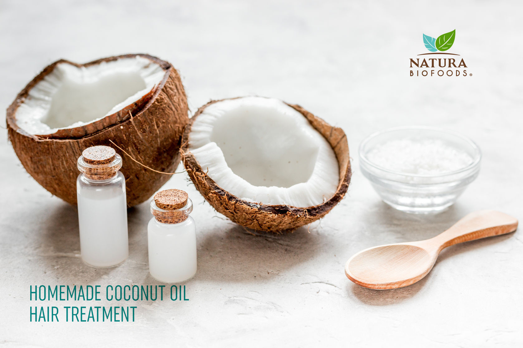 Coconut Oil Hair Treatment DIY
 Tratamiento Casero para Cabello de Aceite de Coco Natura