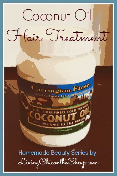 Coconut Oil Hair Treatment DIY
 Homemade Beauty Coconut Oil Hair Treatment