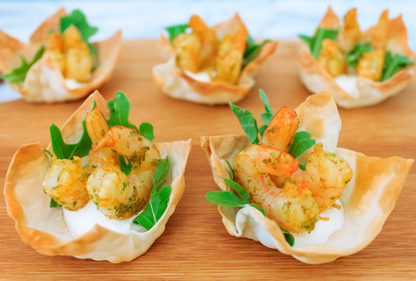 Cold Shrimp Appetizers
 Chili Lime Spicy Shrimp Cups Easy Appetizer Recipe