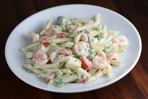 Cold Shrimp Pasta Salad No Mayo
 Shrimp Cold Salad Recipe