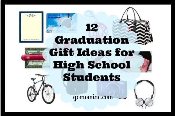 College Graduation Gift Ideas From Parents
 Graduation Gift Ideas High School Students GO MOM