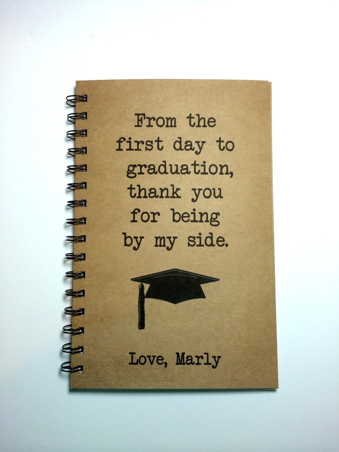 College Graduation Gift Ideas From Parents
 Graduation Gift To Parents Graduation Notebook To Mom To