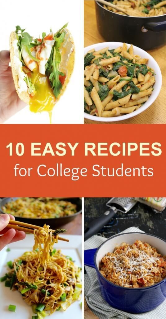 College Kids Recipes
 10 easy recipes for college students foodparsed