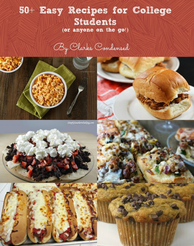 College Kids Recipes
 50 Easy College Meals Perfect for Poor College Students