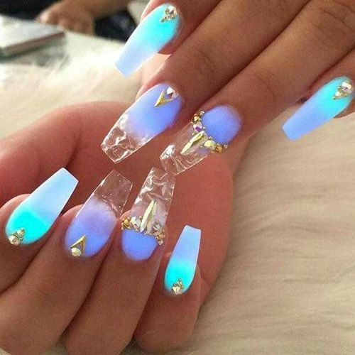 Colored Acrylic Nail Designs
 Best Acrylic Nails for 2017 54 Trending Acrylic Nail