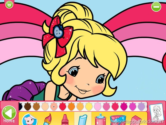 Coloring App For Kids
 Strawberry Shortcake Jumbo Coloring Book