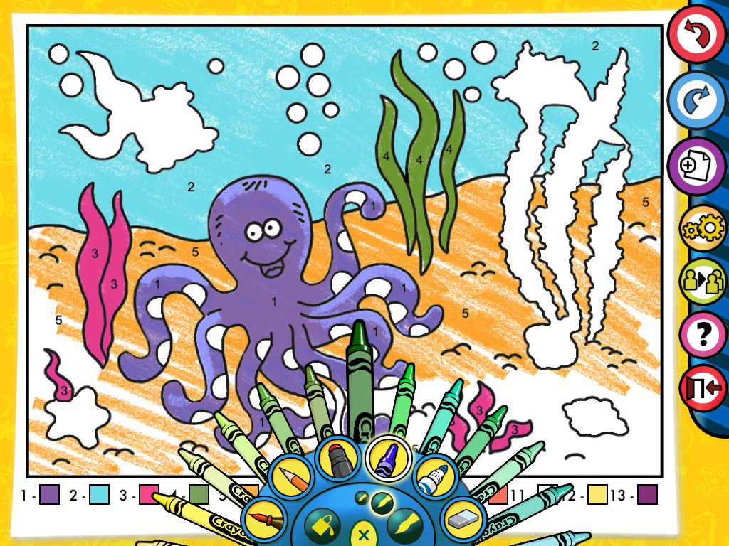 Coloring Book App For Kids
 App para colorear en tu iPad de Crayola y Griffin