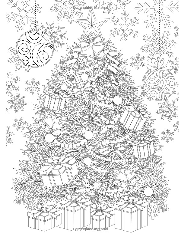 Coloring Book For Adults Amazon
 Adult Coloring Book Magic Christmas for Relaxation