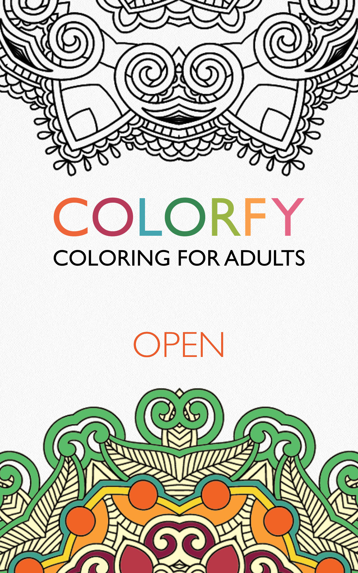 Coloring Book For Adults Amazon
 Amazon Colorfy Coloring Book for Adults Free