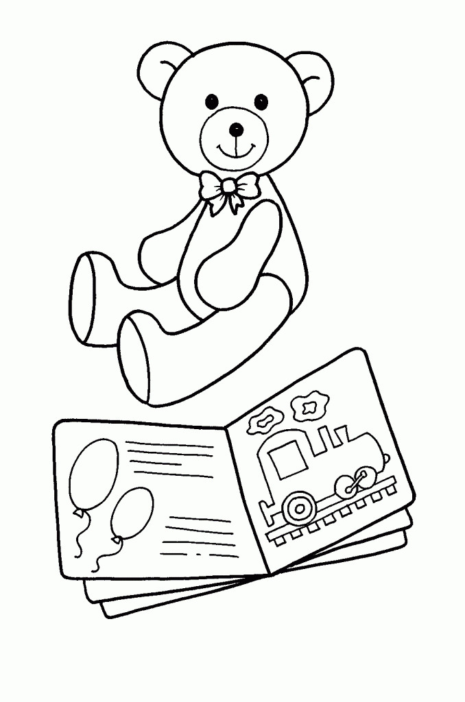 Coloring Book For Toddlers Free
 Toys Coloring Pages Best Coloring Pages For Kids