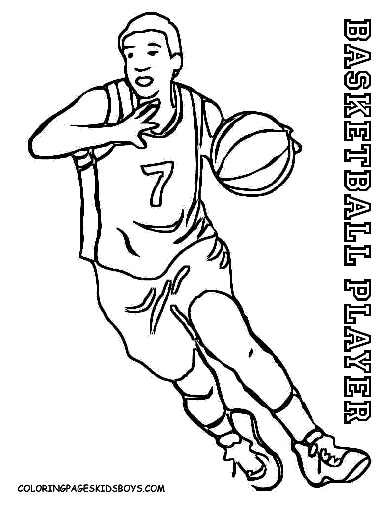 Coloring Book Games For Boys
 Smooth Basketball Coloring Pages Basketball Free