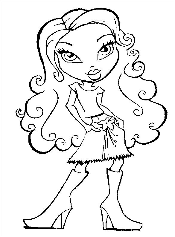Coloring Book Pages For Girls
 20 Teenagers Coloring Pages PDF PNG