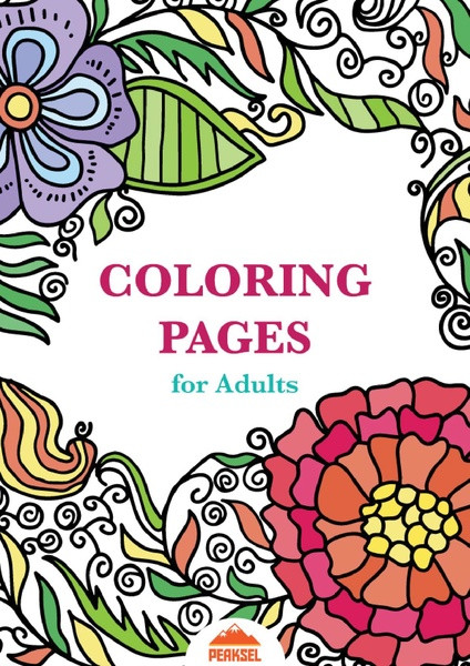 Coloring Books For Adults Printable
 File Printable Coloring Pages for Adults Free Adult