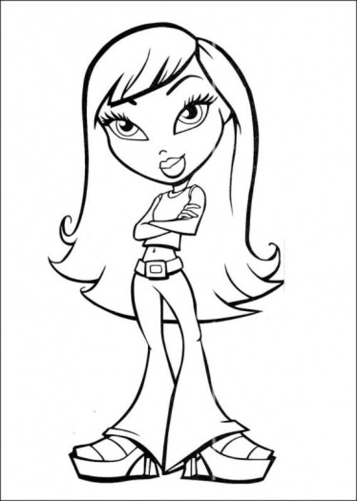 Coloring Books For Girls
 Cute Girl Coloring Pages For Kids Disney Coloring Pages