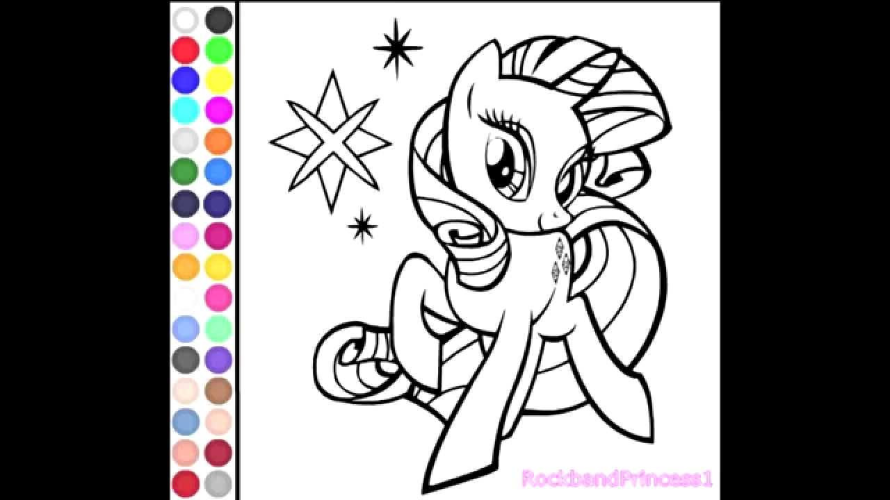 Coloring Games For Kids
 My Little Pony Coloring Games line For Kids Free
