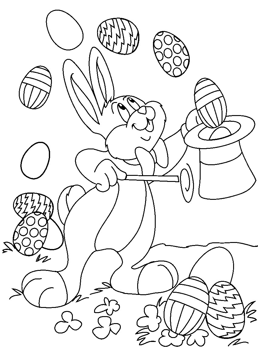Coloring Games For Kids
 Free Easter Printable Coloring Pages for Kids – Easter