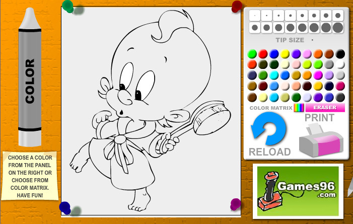 Coloring Games For Kids Online
 Painting Games for Kids Games for kids
