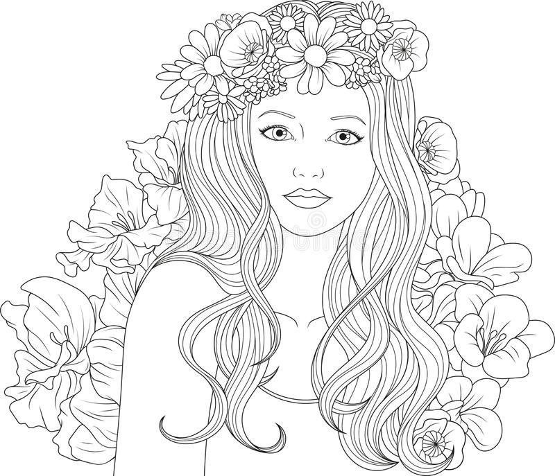 The top 25 Ideas About Coloring Pages for Adults Girls - Home, Family ...