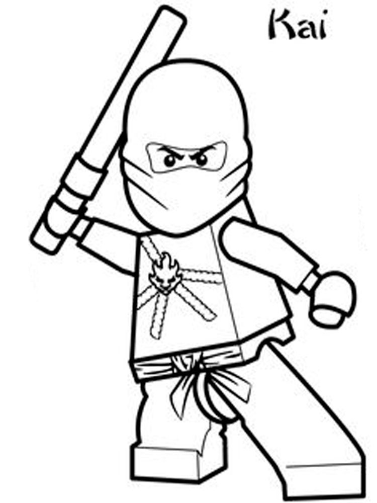 Coloring Pages For Boys Lego
 Free printable Lego Ninjago coloring pages For Boys