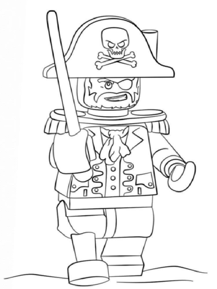 Coloring Pages For Boys Lego
 Lego Pirates coloring pages Free Printable Lego Pirates