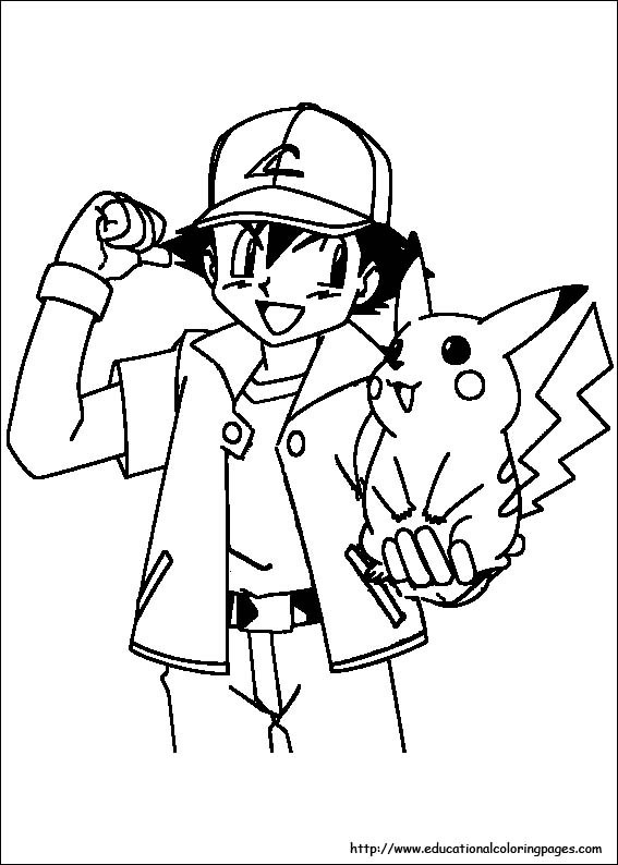 Coloring Pages For Boys Pokemon
 Tranh tô màu Pokemon công ty in ấn