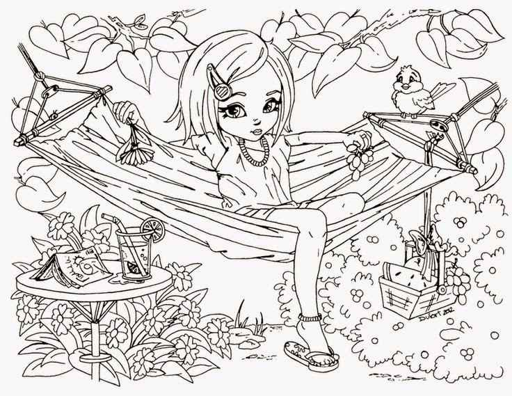 Coloring Pages For Girls Hard
 Coloring Pages Difficult but Fun Coloring Pages Free and