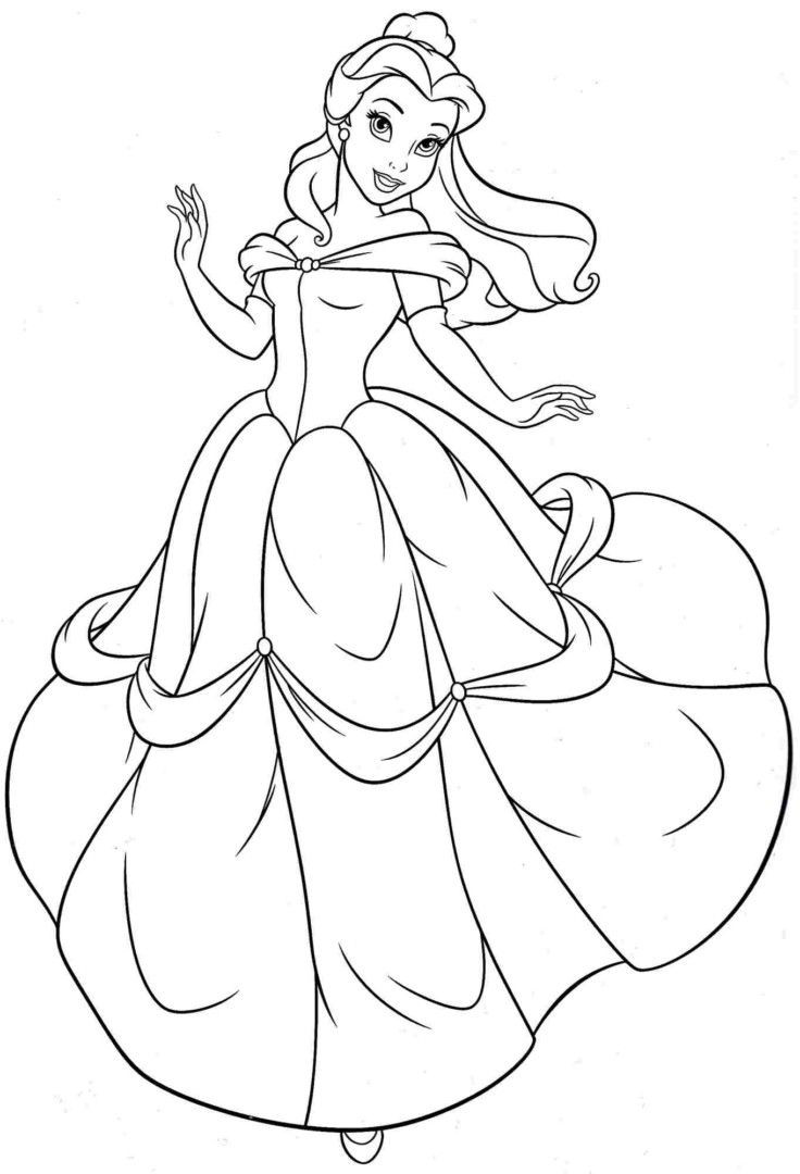 Coloring Pages For Girls Princess
 Pin on Colorings