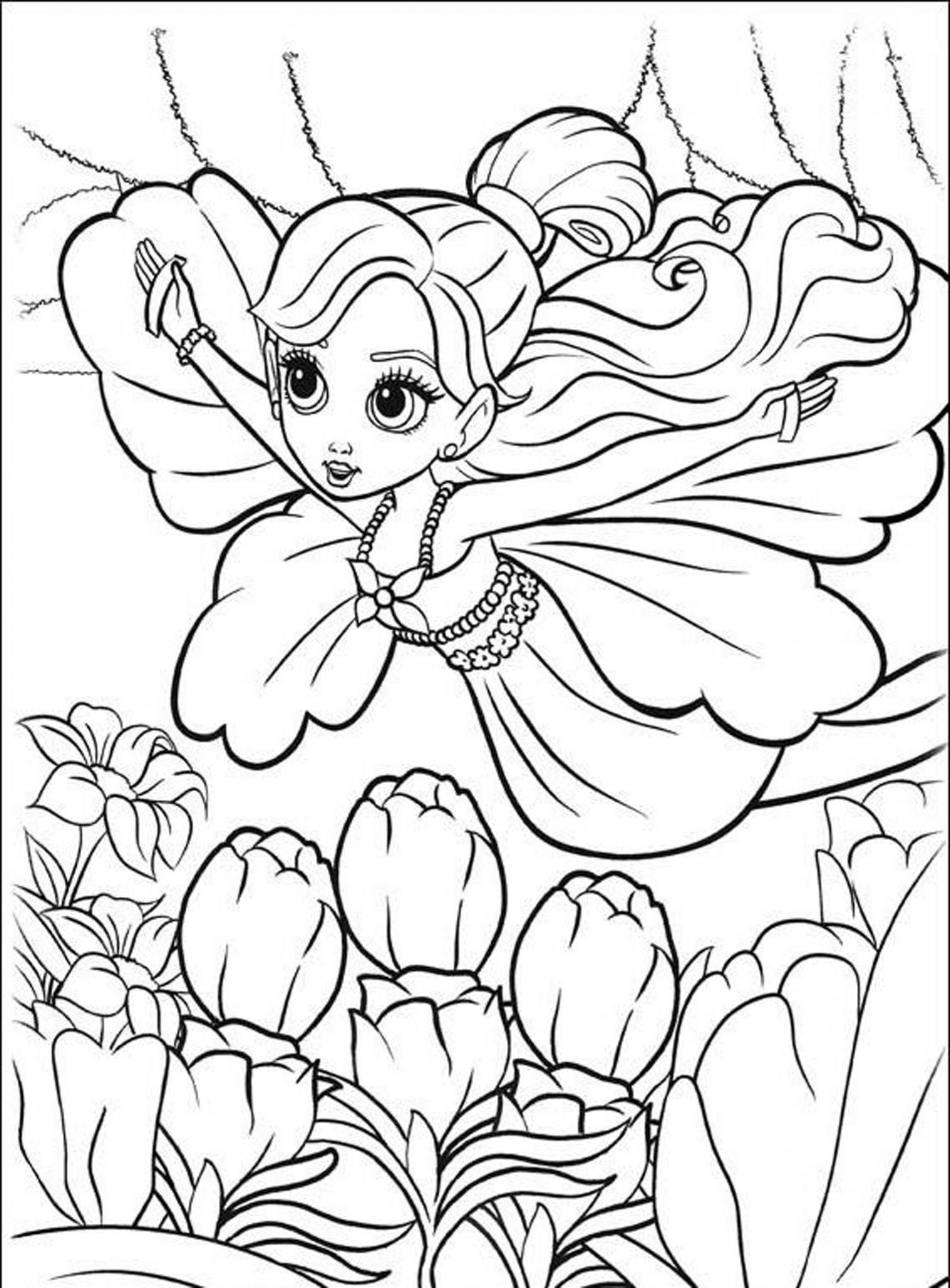 Coloring Pages For Girls Princess
 princess coloring pages for girls