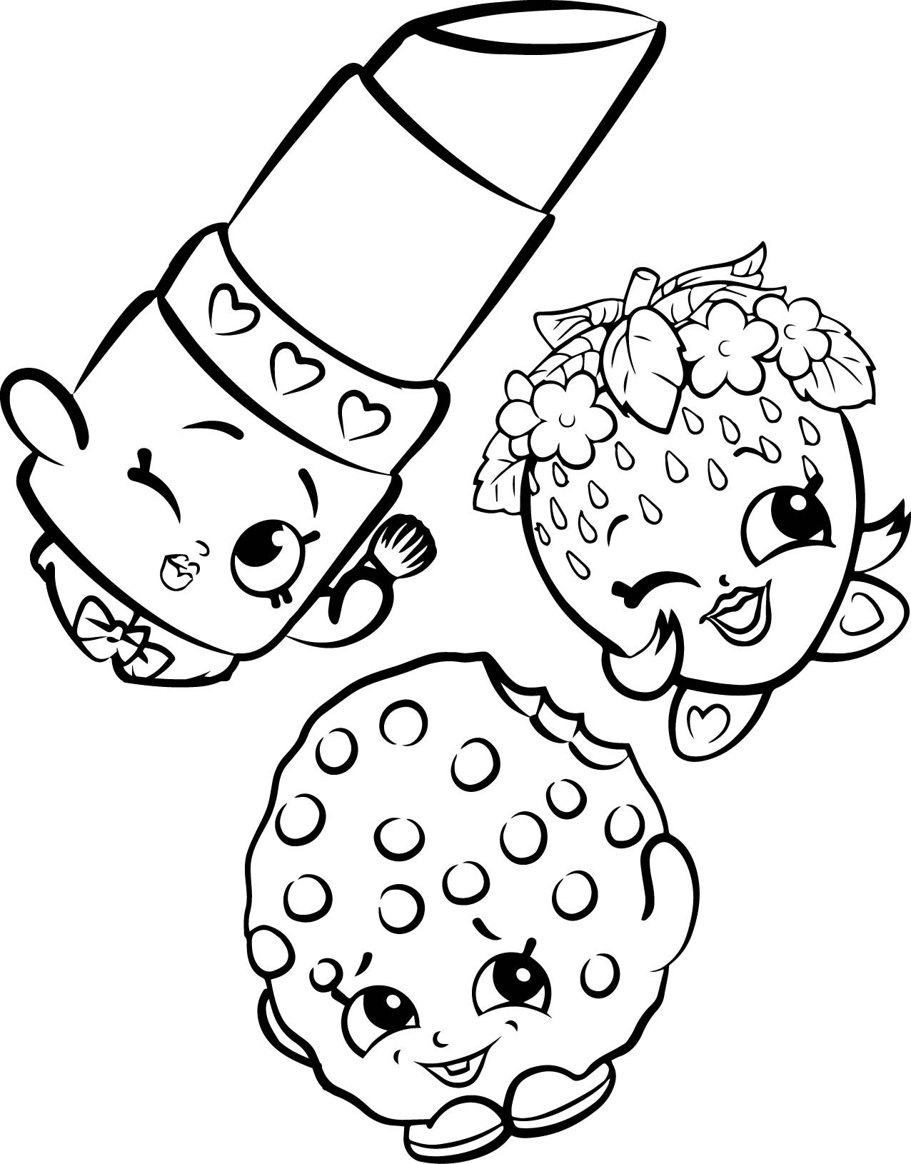 Coloring Pages For Girls Shopkins
 Shopkins Coloring Pages Best Coloring Pages For Kids