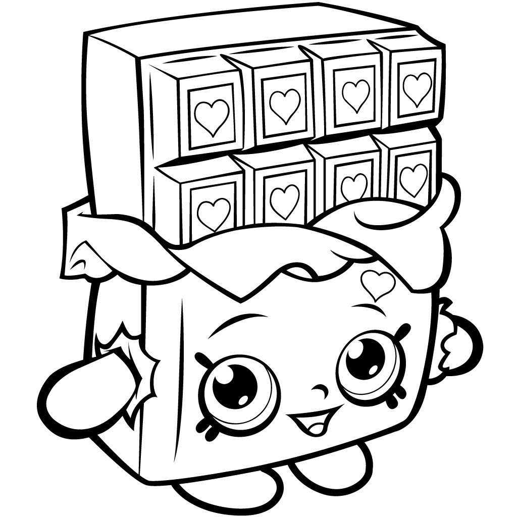 Coloring Pages For Girls Shopkins
 Shopkins Coloring Pages