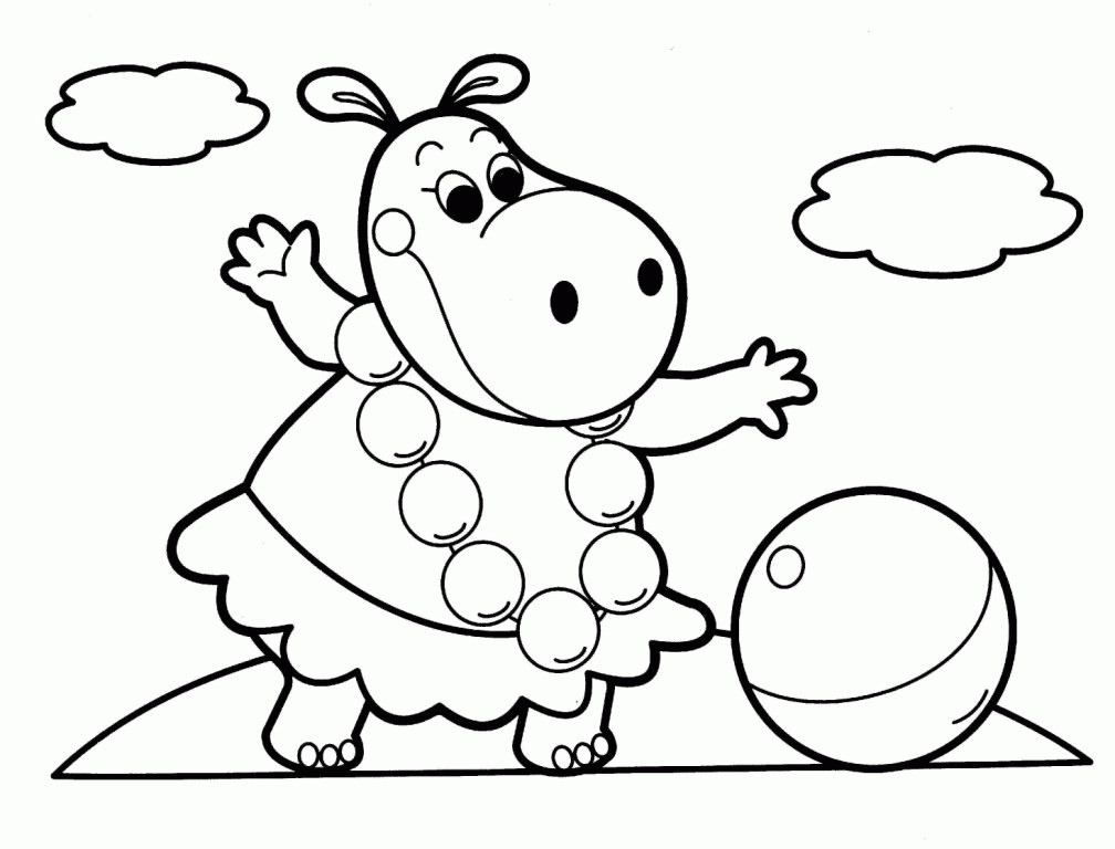 Coloring Pages For Kids Animals
 Easy Animal Coloring Pages For Kids Coloring Home