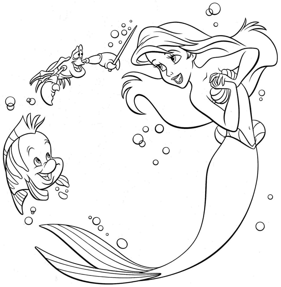 Coloring Pages For Kids Ariel
 Ariel Coloring Pages Best Coloring Pages For Kids