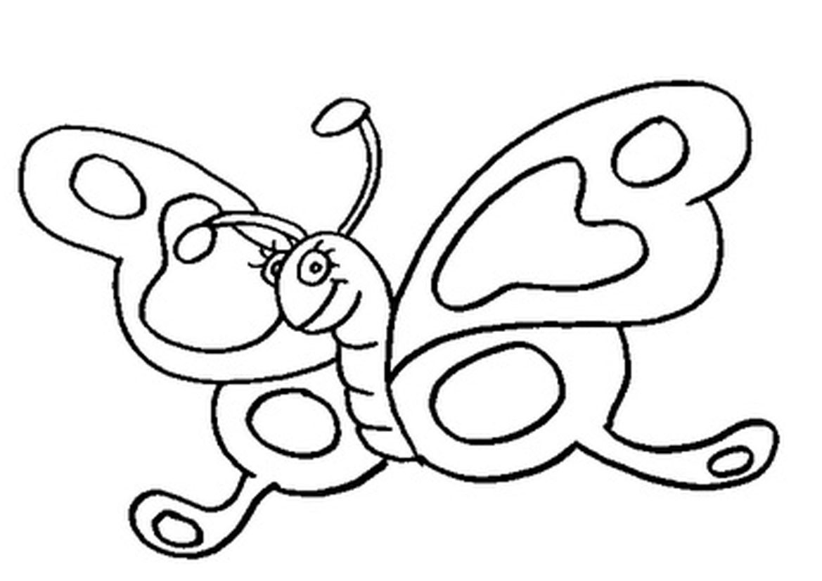Coloring Pages For Kids Butterflies
 Butterfly Drawing For Kids at GetDrawings