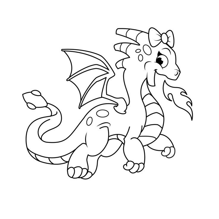 Coloring Pages For Kids Dragons
 25 best Dragon Coloring Pages images on Pinterest