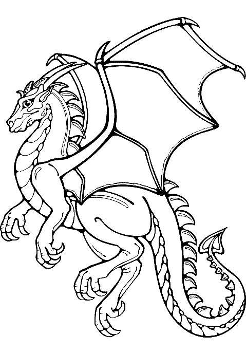 Coloring Pages For Kids Dragons
 Top 25 Free Printable Dragon Coloring Pages line