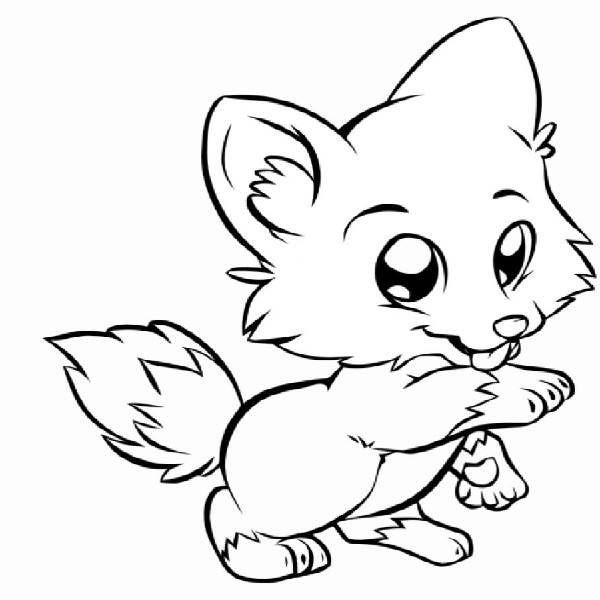 Coloring Pages For Kids Fox
 Fox Coloring Pages Kidsuki