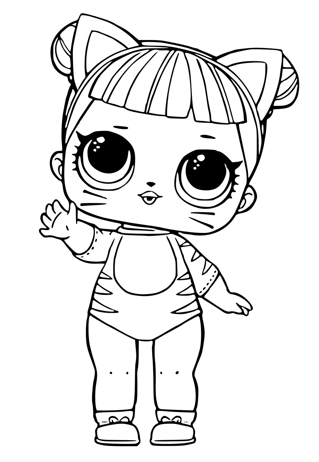 Coloring Pages For Kids Lol Dolls
 40 Free Printable LOL Surprise Dolls Coloring Pages
