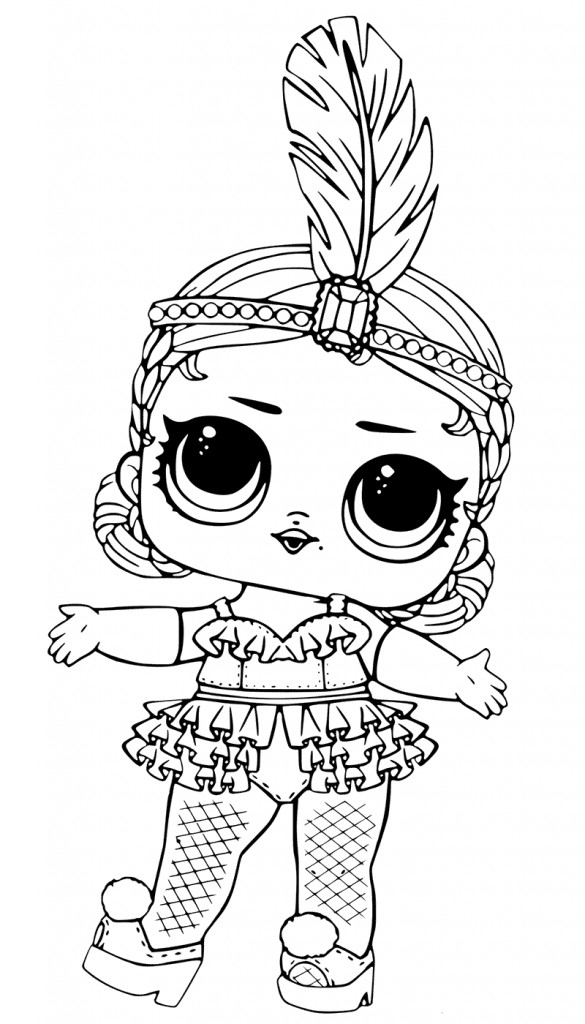 Coloring Pages For Kids Lol Dolls
 LOL Dolls Coloring Pages Best Coloring Pages For Kids