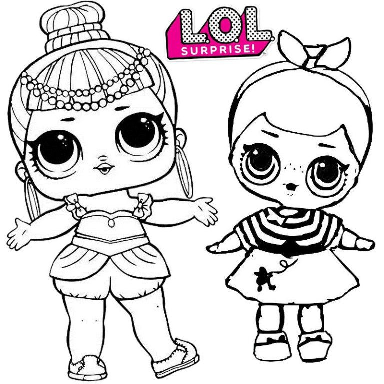 Coloring Pages For Kids Lol Dolls
 Best LOL Surprise Coloring Sheet for Children