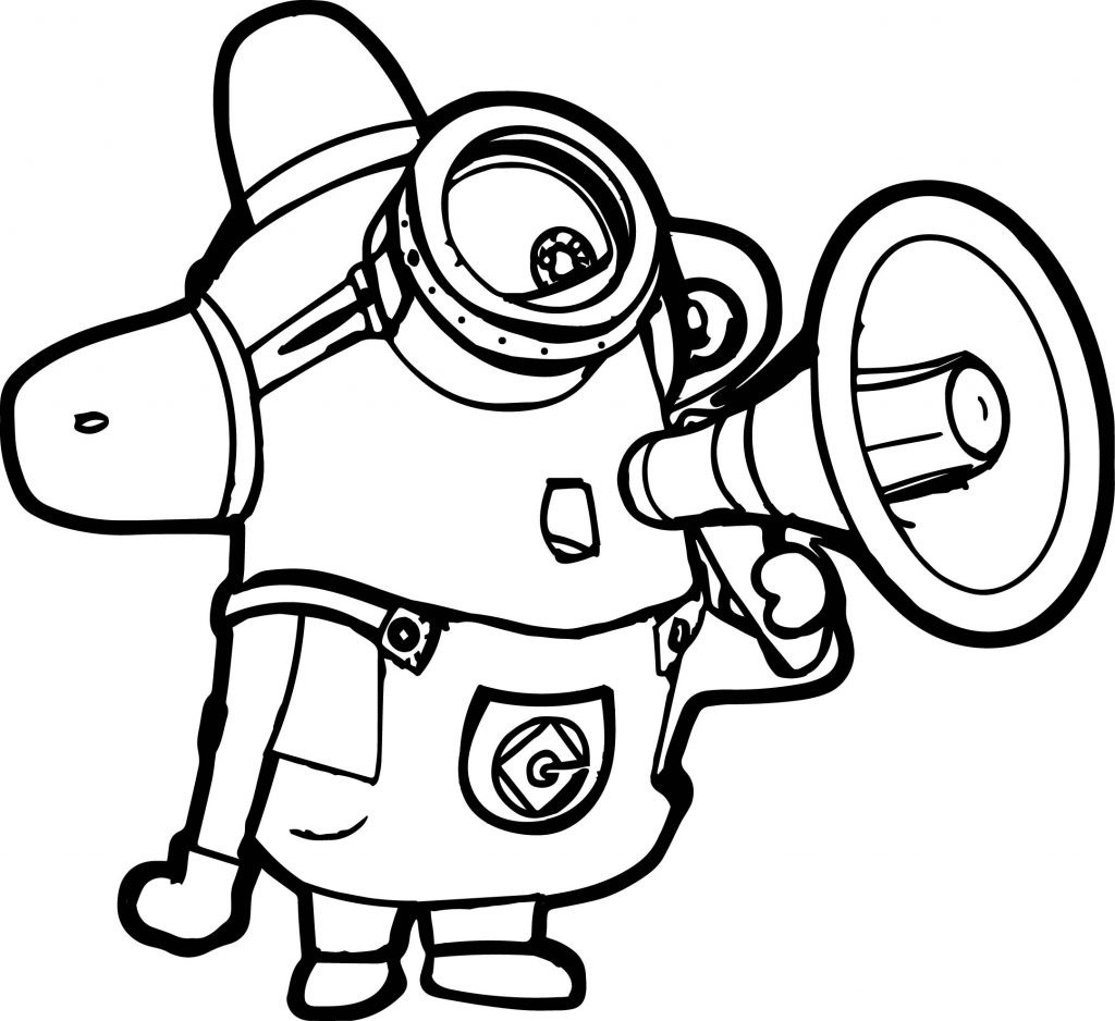 Coloring Pages For Kids Minion
 Top 15 Cutest Minion Coloring Page For Kids Coloring