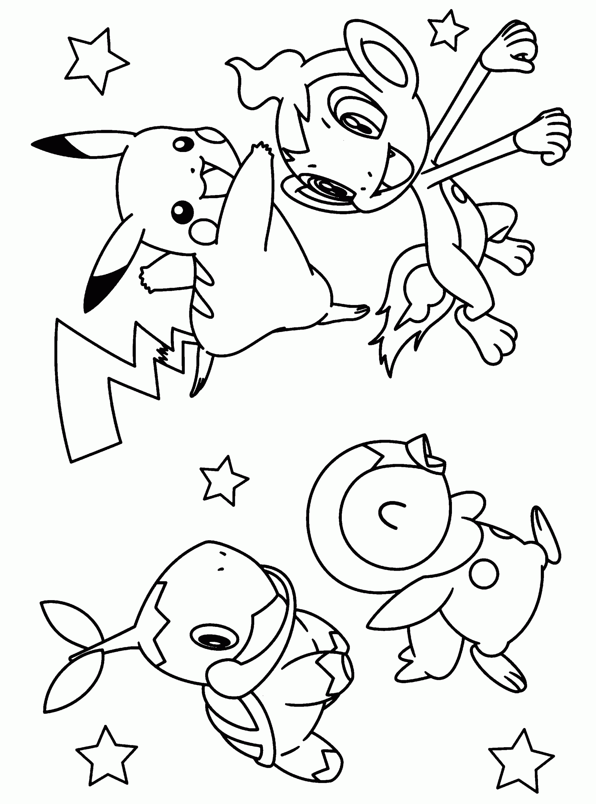 Coloring Pages For Kids Pokemon
 55 Pokemon Coloring Pages For Kids