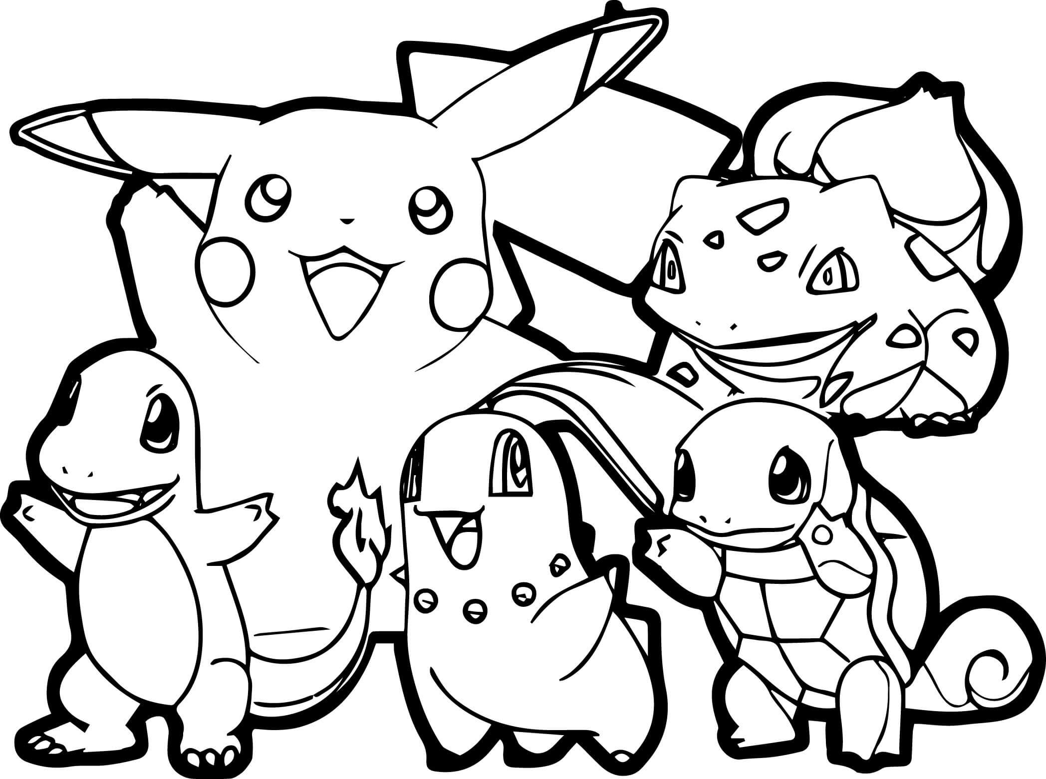 Coloring Pages For Kids Pokemon
 pokemon coloring pages 18