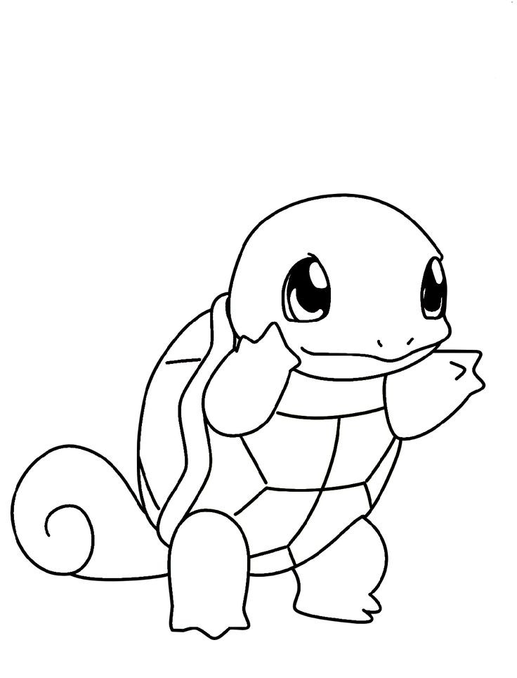 Coloring Pages For Kids Pokemon
 Squirtle Coloring Pages Pokemon 2019