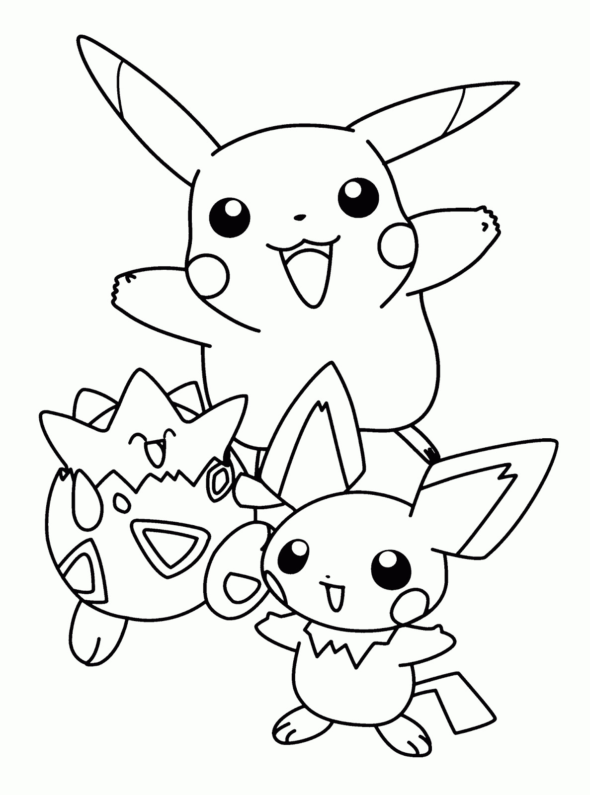 Coloring Pages For Kids Pokemon
 Pokemon Coloring Pages for Kids