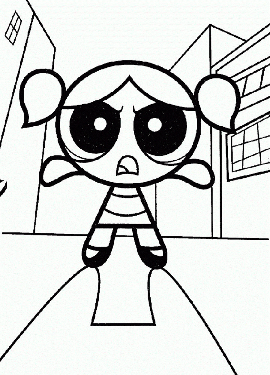 Coloring Pages For Kids To Print Out
 Free Printable Powerpuff Girls Coloring Pages For Kids