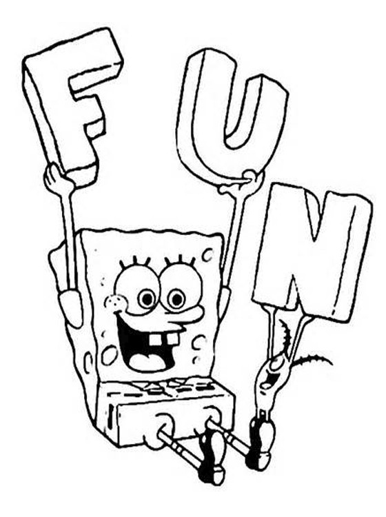 Coloring Pages For Kids To Print Out
 Kids Page Spongebob Coloring Pages for Kids