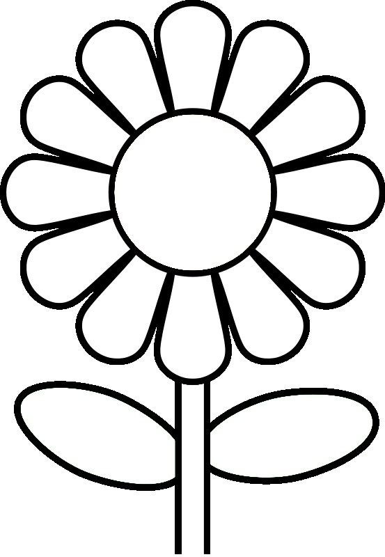 Coloring Pages Of Flowers For Kids
 coloring pages for preschoolers