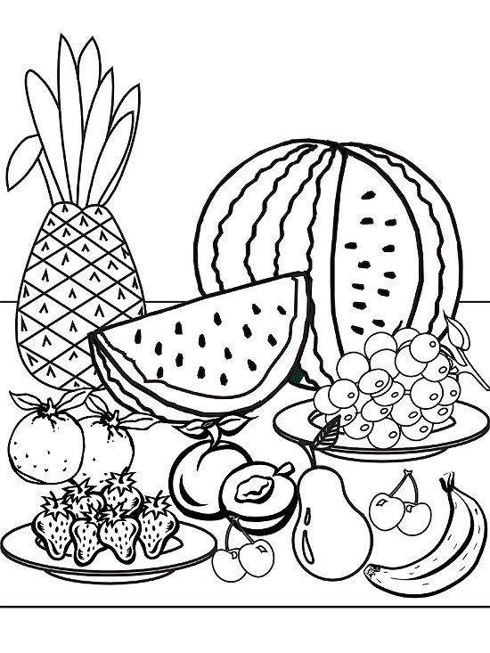 Coloring Sheet For Kids
 Printable Summer Coloring Pages